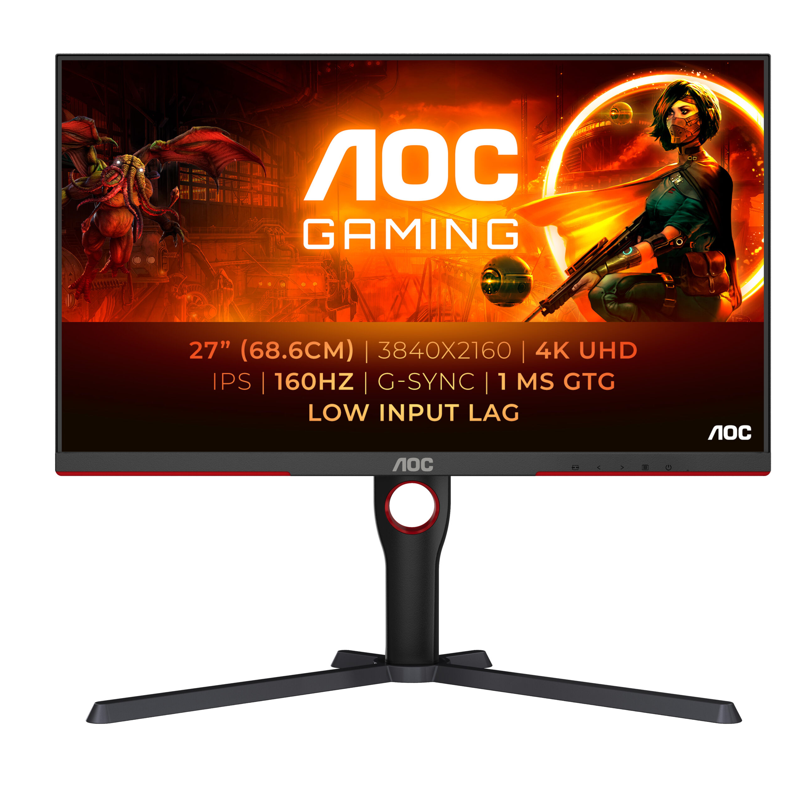 AoC AGON U27G3X - 4K IPS Gaming Monitor