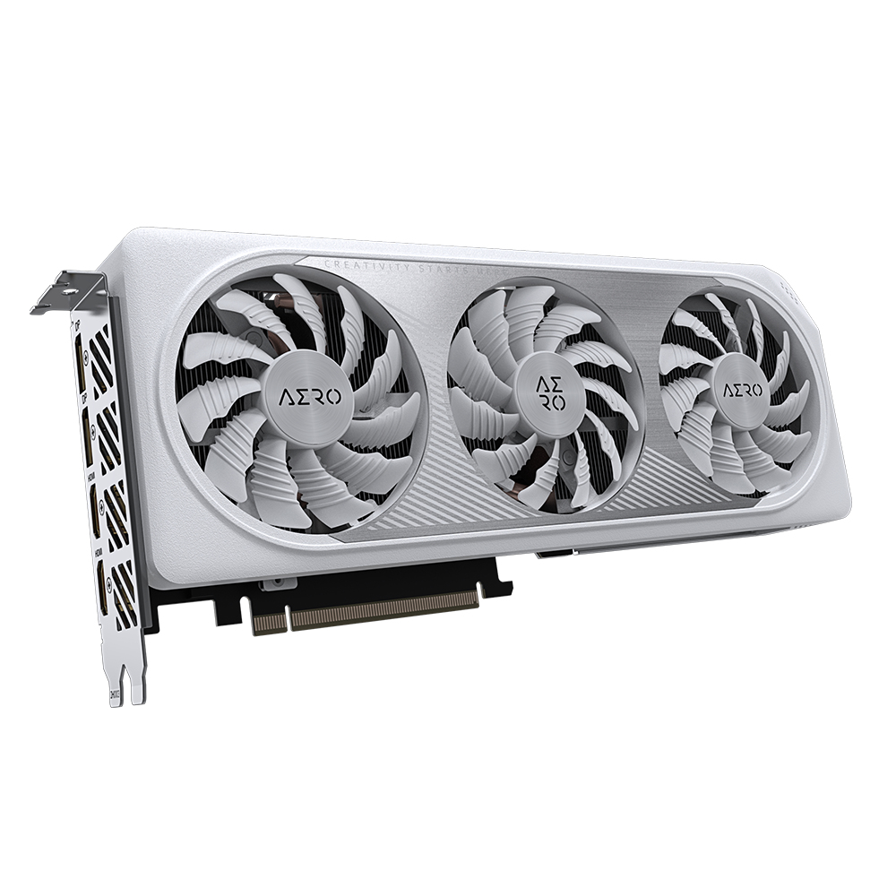 Gigabyte GeForce RTX 4060 Ti AERO OC 8G GeForce RTX 4060 Ti 8 GB GDDR6 128 Bit 7680 x 4320 Pixels PCI Express 4.0