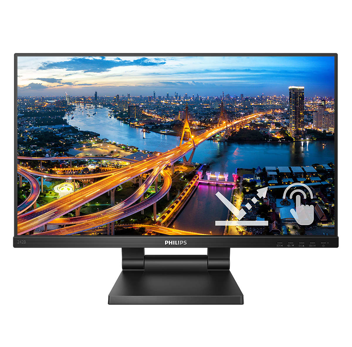 PHILIPS 242B1TC/00 - 23,8 inch - 1920 x 1080 Pixel (Full HD) - IPS (In-Plane Switching)